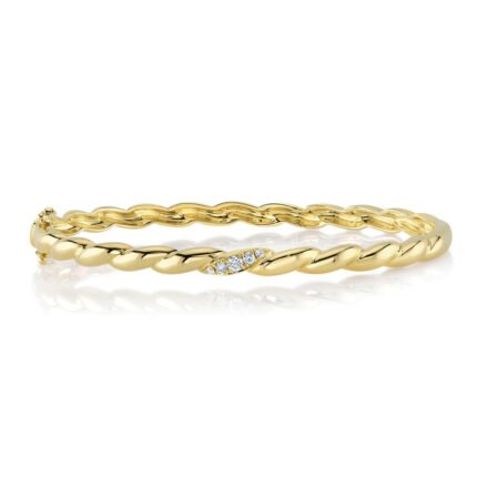 0.13Ct Diamond Bangle