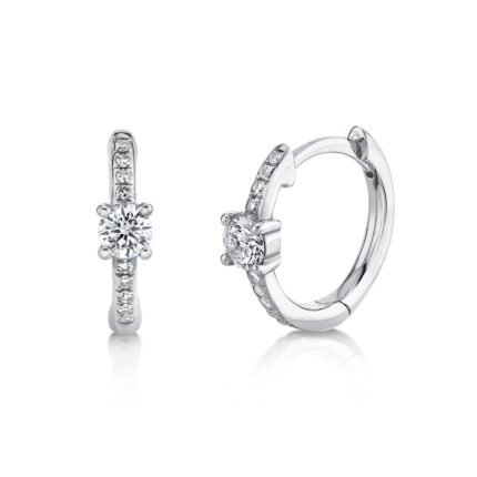 Diamond Huggie Earring