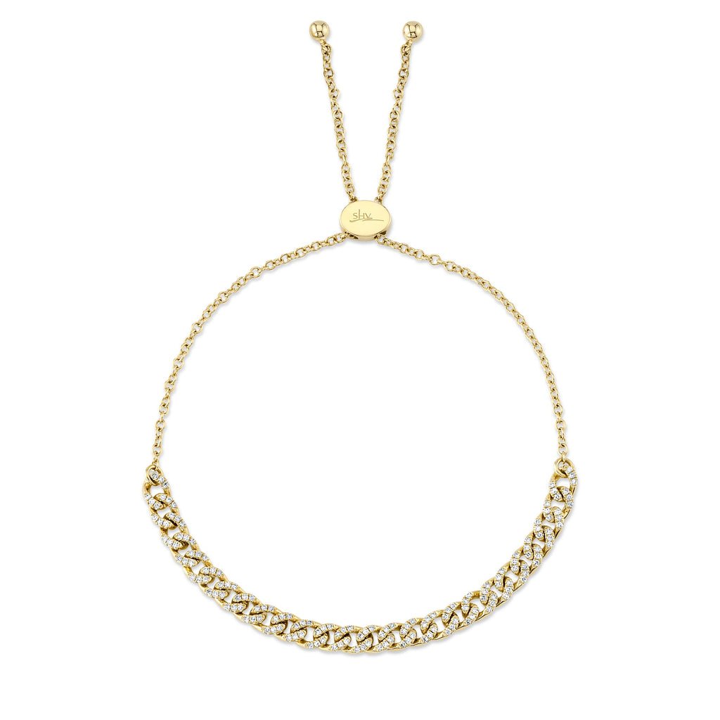 0.36CT DIAMOND LINK BOLO BRACELET 0.36Ct Diamond Link Bolo Bracelet