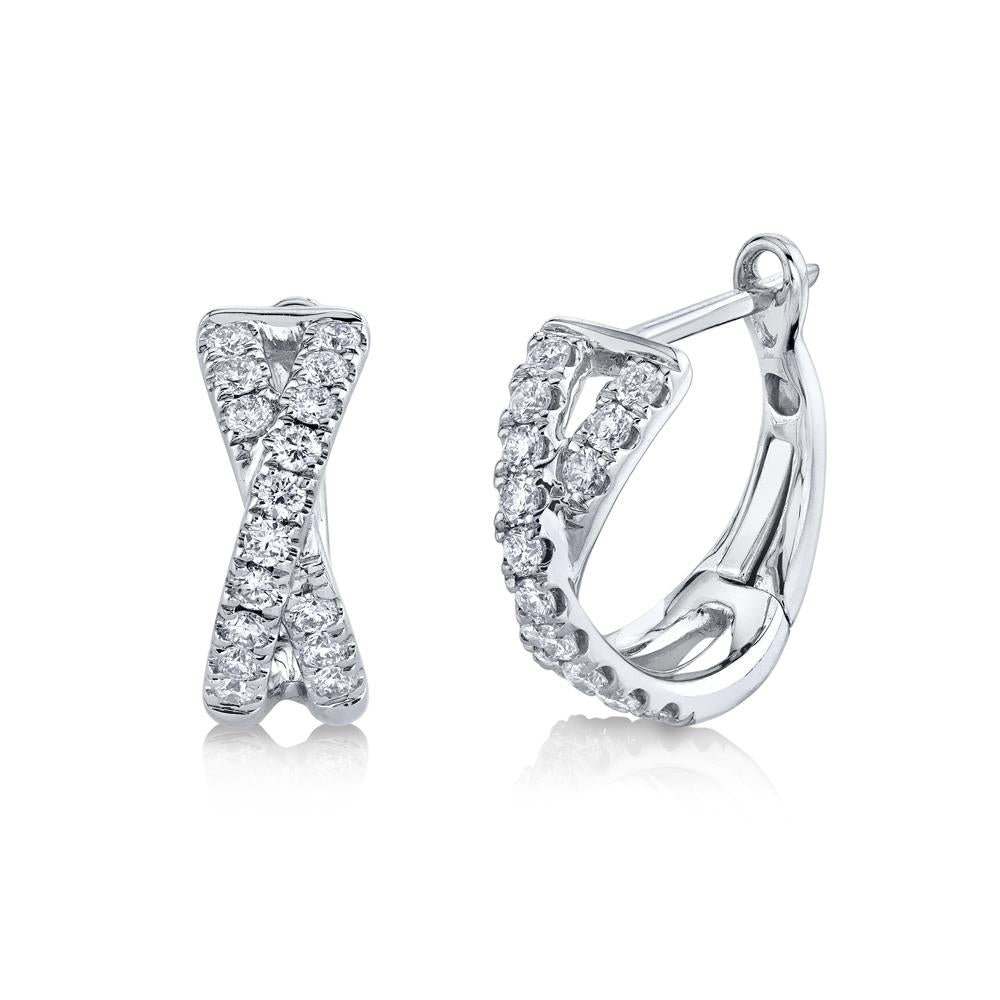 0.40CT DIAMOND HUGGIE EARRING Diamond Huggie Earring