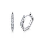 0.49Ct Diamond Huggie Earring