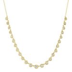 Diamond Bezel Necklace
