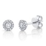 14K Gold & 0.24Ct Diamond Stud Earring