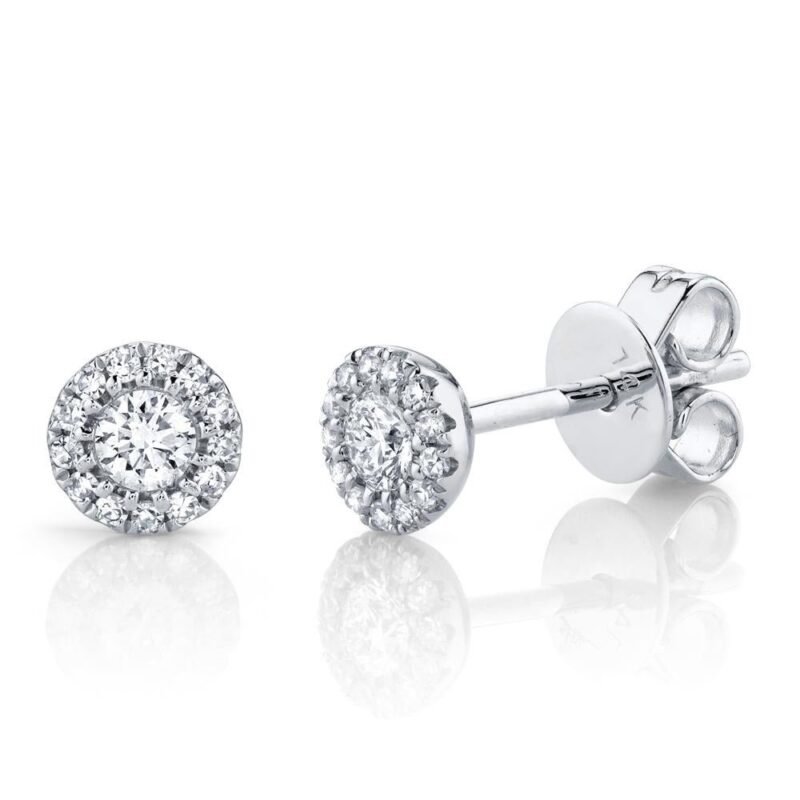 14K Gold & 0.24Ct Diamond Stud Earring