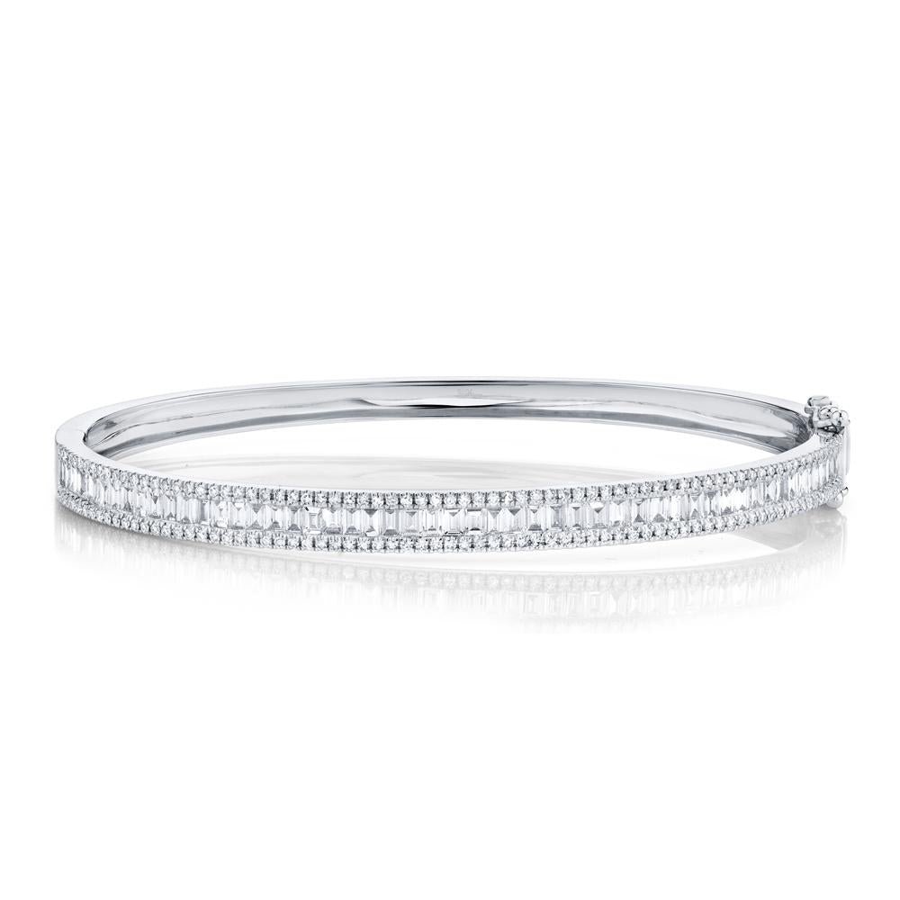 1.74CT DIAMOND BAGUETTE BANGLE Diamond Baguette Bangle