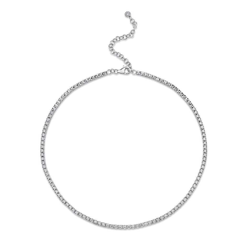 18K Solid Gold 2.49Ct Diamond Necklace 18K Solid Gold 2.49Ct Diamond Necklace