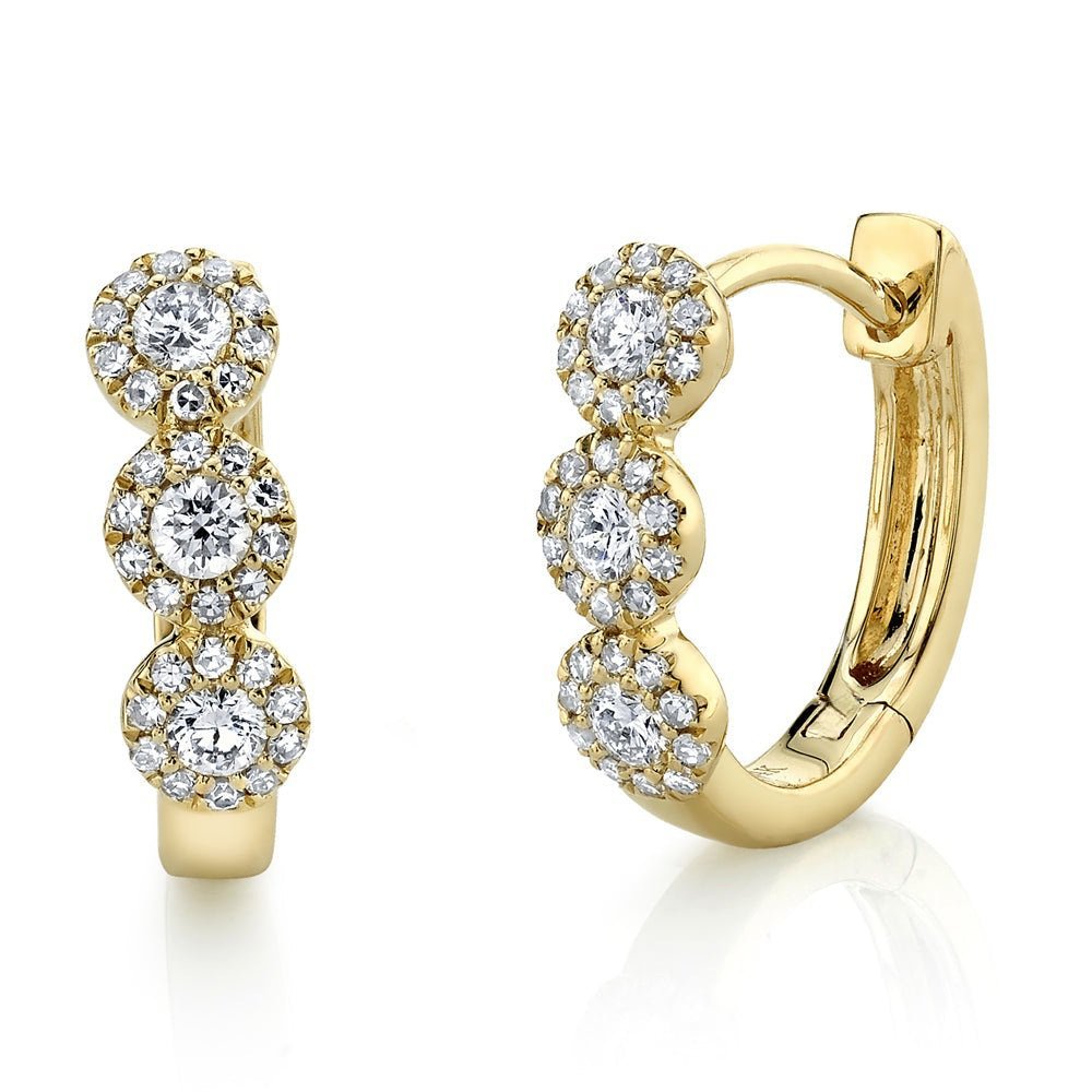 0.37Ct Diamond Huggie Earring 0.37Ct Diamond Huggie Earring