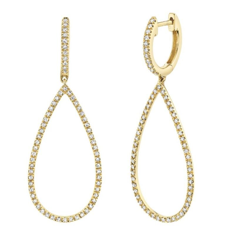 Stunning 0.40ct Diamond Earrings in 14K Gold
