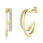 0.58Ct Diamond Earring