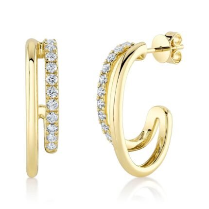 0.58Ct Diamond Earring