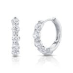 0.92Ct Diamond Huggie Earring