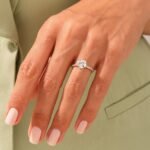 Heart Shape 4ct Lab Grown Diamond Engagement Ring