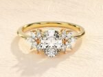 Round Cut 3 ct Lab Grown Diamond Engagement Ring
