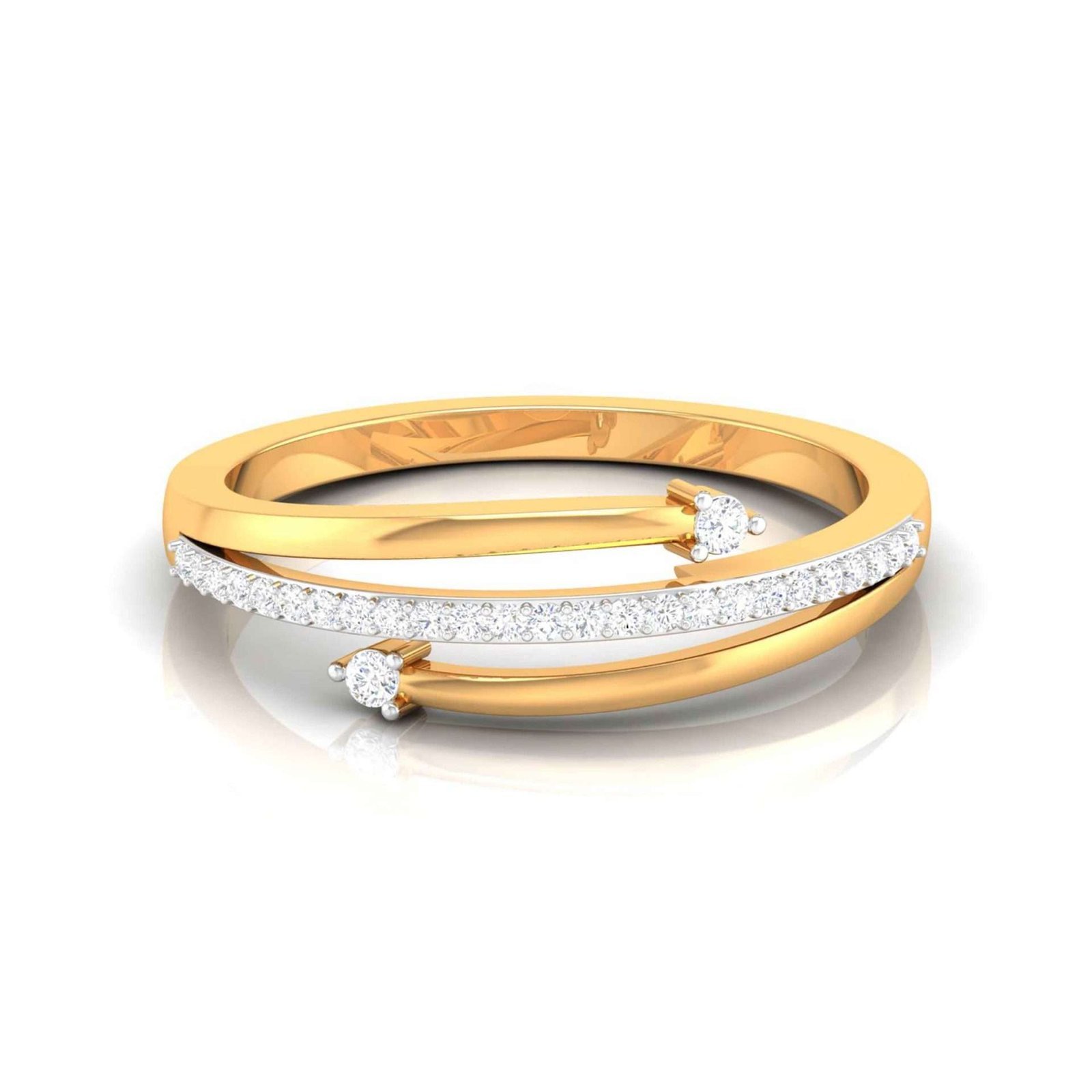 18K Solid Gold 1CT A Sparkling Affair Diamond Ring 18K Solid Gold 1CT A Sparkling Affair Diamond Ring