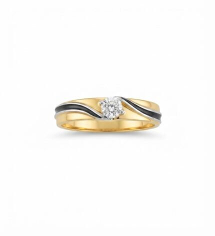 18K Solid Gold 45.0CT Sparkling Seed Diamond Ring